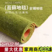 🔥24H在臺✈苔蘚地毯 防滑吸水地毯 可裁剪客製尺寸 家用地毯 辦公室地毯假草坪地毯地墊鋪墊陽台地毯 吸水耐髒