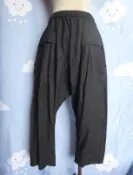 楹 ~ 正品 a la sha 黑色 棉質飛鼠褲 size: S