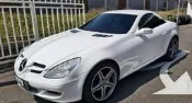 自售“2006 年 SLK-200漂亮雪白色“硬頂敞篷跑車~ 1.6稅金 車庫車（自家用）可配合認證“