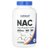 【iHerb】Nutricost, N-乙醯半胱氨酸（NAC），600 毫克，180 粒膠囊