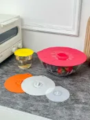 全球選品1館 生活百貨 ♔保鮮蓋矽膠剩飯菜冰箱碗蓋子密封耐高溫微波爐加熱蓋杯蓋通