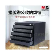 (店+)抽屜式桌上塑料櫃檔案櫃書櫃 憑證櫃儲物櫃子帶鎖小櫃子 晨五層桌麵文件櫃 A4辦公資料櫃 文件抽屜櫃收納櫃
