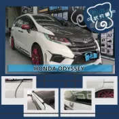 【武分舖】Honda Odyssey 專用 A柱+C柱+滑門上緣+尾門上緣+後擋雨切 防水 氣密 汽車隔音條-靜化論