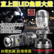 🏆麥斯工作室🏆G9-MAX直上型LED魚眼大燈。H4 HS1 LED燈泡 LED大燈 小魚眼。勁戰 雷霆王 新迪爵 GP