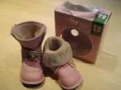 限時代購《JACK and LILY》傑克與莉莉 My Boots 小女童款 手工真皮0.3cm膠底短靴 室內外皆宜(6-12M,12-18M,18-24M,24-30M) 三色