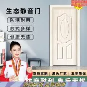 （可開發票）特價室內木門臥室門裝門房間門出租屋實木門簡易門自裝變宜單門（滿額免運）