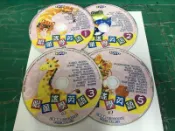 二手裸片 VCD 專輯 唱童謠學英語 1~5 缺4 VCD 〈Z122〉
