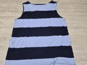 愛日貨現貨 Uniqlo 2024 Marimekko 女裝印花T恤無袖背心 468613 藍色XL號 二手衣