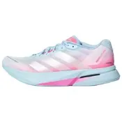 LB8525 adidas Adizero Boston 13 超輕玻纖柱 運動防滑耐磨回彈跑步鞋 男女同款 藍粉