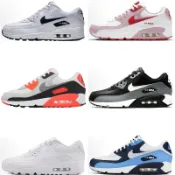 NIKE 休閒鞋 AIR MAX 90 ESSENTIAL 男鞋 女鞋 氣墊鞋 經典 復古 運動鞋 IU1055-100