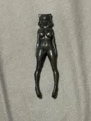 人體藝術豐滿美女裸身 實心銅埃及豔后性感 手玩