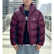 Nike AS U ACG 男女 酒紅色 運動 戶外 冬季 連帽外套 DH3071-681