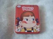 ∼全新∼ PeKo 明治不二家糖果鐵盒--牛奶妹
