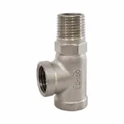 (店+)【蝴蝶衛浴】不鏽鋼接頭 軟水三通.一進兩出.一外牙兩內牙.水管接頭.明管配件.內外牙三通