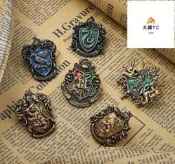 【可開統編收據】【哆啦A夢得百寶屋】哈利波特COS徽章霍格沃茨學院校徽胸針格蘭芬多胸章斯萊特林洲邊