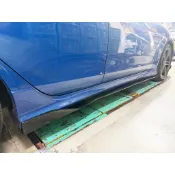 現貨 三菱 FORTIS 直上 一體式 230cm 可裁減 鋼琴烤漆黑 汽車 左右側裙 左右定風翼 側擾流