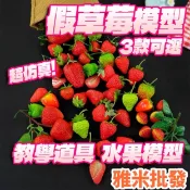 假草莓 假水果模型 假水果 仿真水果 假蔬果 假蔬菜 仿真草莓 櫥窗擺飾 假水果 塑膠水果 水果道具 婚禮小物