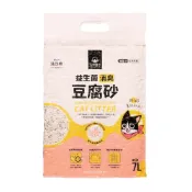 (店+)【汪喵星球】益生菌消臭豆腐砂-條型 7L(低粉塵 秒凝結 超除臭 貓砂 豆腐貓砂 環保貓砂)
