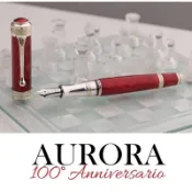 [筆來筆趣Pen101] AURORA 百週年100 anniversary Regina  限量919琺瑯純銀鋼筆