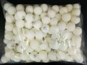 HY SPORT 弘揚體育登山用品社 【CRACK 克拉克】 二星球 (虛線) 40+ ABS 練習球/桌球【144顆/袋】