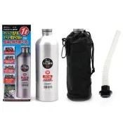 【Supamoto】Meltec FK-06機車備用油壺(鋁合金油瓶/油罐/1000ml/1L/汽油瓶/燃料瓶)