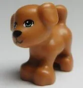 全新LEGO樂高93088pb02 Dog Friend 3183 41055 藍眼黑鼻棕色小狗