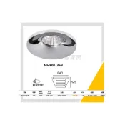 (店+)家家亮～MARCH 3W 3.5cm LED 櫥櫃崁燈 採用OSRAM晶片 白光 黃光 櫥櫃 崁燈 小崁燈 80135B