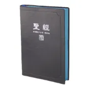 中文聖經 新標點和合本.神版.上帝版.中型字.橫排型.串珠.藍色膠面.查經.讀經.靈修.造就.生命.經文.小組.禮品