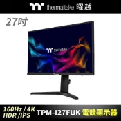 曜越 TPM-I27FUK電競顯示器 27吋 160Hz HDR IPS 4K 平面螢幕_GM-TPM-27FKUB-U
