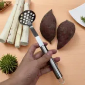  🔥臺灣出貨🔥304厚不銹鋼搗泥器搗碎器加厚萬能型嬰兒輔食搗碎器壓泥器