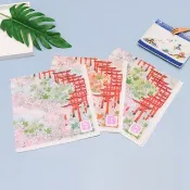 京都手帕 -友禪刺繡-伏見稻荷