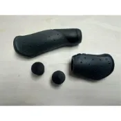 (店+)【GIANT】『小蔡單車』捷安特 GIANT 135/70MM 一長一短 黑/灰 T系列 淑女車 把手套/手把/把套 自行車