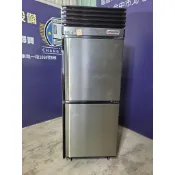 【昌昇冷凍餐飲設備】二手 - 瑞興雙門風冷全藏冰箱220V｜瑞興｜雙門冰箱｜白鐵冰箱｜冷藏｜風冷｜