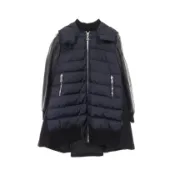 【DOKODEMO】【二手】Moncler MONCLER羽絨服，羊毛尼龍混紡羽絨大衣，女款，二手 B