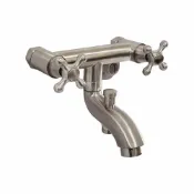 (店+)【蝴蝶衛浴】蝴蝶衛浴~304不鏽鋼 沐浴龍頭(全配).大流量.雙十字把手.雙開關水龍頭.全開式心軸.改善忽冷忽熱.獨立出水