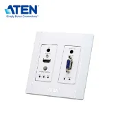 Lyre ishop 【預購】ATEN VE2812AUST HDMI&VGA HDBaseT US蓋板視訊傳送