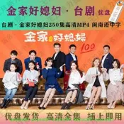 金家好媳婦隨身蝶250集高清MP4 臺劇金家好媳婦優盤全集 閩南語中字#USB 隨身蝶
