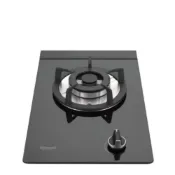 (店+)【林內】(全省安裝)單口玻璃防漏檯面爐黑色鋼鐵爐架(與RB-100GH-B同款)瓦斯爐天然氣RB-100GH-B_NG1