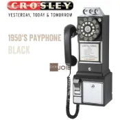 Crosley 經典懷舊投幣式復古電話機      (黑色) 復古電話 經典電話 懷舊電話 復古風格 壁掛電話