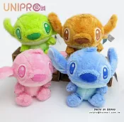UNIPRO優鋪 【UNIPRO】迪士尼 正版授權 經典款 史迪奇 STITCH 四色 長毛 6吋 絨毛娃娃 玩偶 生日禮物