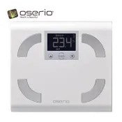 oserio 歐瑟若 FSC－329W 中文體脂計（時尚白）