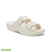 Crocs 卡駱馳 (女鞋) 假日涼鞋-冰凍米色-213586-2MC
