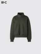 【UNIQLO】女裝/男女適穿​ 半開襟休閒上衣(長袖) 491119