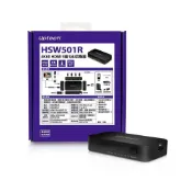 (店+)【Uptech】HSW501R 4K60 HDMI 5進1出切換器 