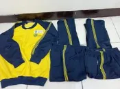 (12) 3件 北新國小制服運動服套裝組 二手運動褲 學生運動服
