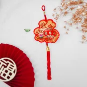 【現貨】綢布掛飾/ 過年裝飾品/ 居家佈置/ 年飾用品/過年佈置/ 新年吊飾/春節掛飾/批發/春節掛飾/春節