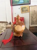 【東鼎二手家具】牛樟木製聚寶盆*木製品*收藏品*聚寶盆*擺件品*原木聚寶盆*風水擺件*木雕請先聊聊詢問配送方式再進行下標
