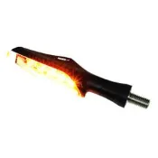 KOSO 小無限 LED摩托車方向燈 鋁合金 霧黑款 超高亮度 M8牙通用改裝品 12V轉向燈 一般檔車或重型機車皆適用