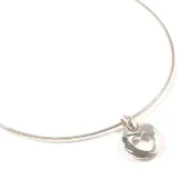 【日本直送 二手美品】蒂芙尼 TIFFANY&Co. 項鍊 縷空心型 (Pierced Heart) 銀 925 古董飾品