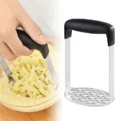 【AHOYE】馬鈴薯不鏽鋼壓泥器(搗碎器 壓蒜器 搗泥器 搗蒜器 壓碎器)